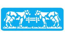 STENCIL ACRILEX 33X14 CMS. COUNTRY VACAS