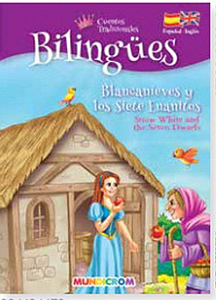 CUENTOS TRADICIONALES BILINGÜE BLANCA NIEVES Y LOS 7 ENANITOS