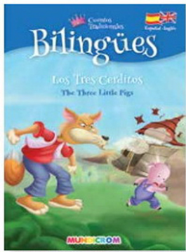 LOS TRES CERDITOS MUNDICROM CUENTOS TRADICIONALES BILINGUES (ESP-ING) ( DESC. )