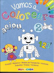 LIBRO MUNDICROM VAMOS A COLOREAR 2