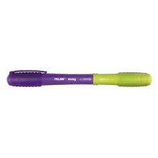 BOLIGRAFO MILAN SWAY COMBI DUO 1MM MORADO/VERDE