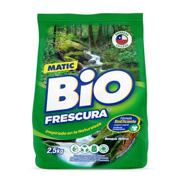 DETERGENTE BIO FRESCURA 2,5 KILOS BOSQUE NATIVO