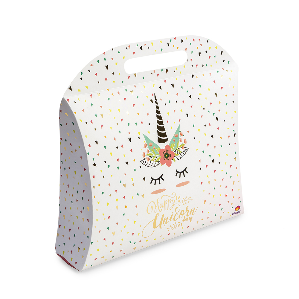 CAJA DE REGALO PLEGABLE CURVA FOLIA VILLAGE