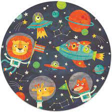 PUZZLE INFANTIL REDONDO EL ESPACIO 28 PCS +3