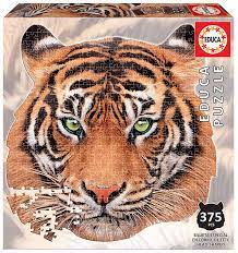 PUZZLE 375 FORMA CARA TIGRE +8