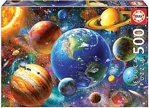 PUZZLE 500 PIEZAS SISTEMA SOLAR +11