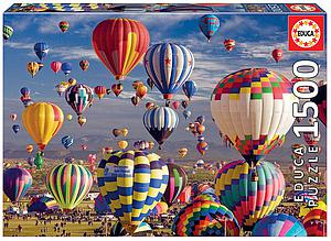 PUZZLE 1500 PIEZAS GLOBOS AEROSTATICOS +14