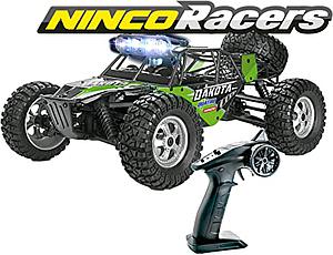 AUTO RC 34 X 26 X 15 CMS. ESCALA 1/12 DAKOTA +6