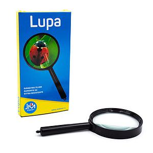 LUPA JM IMPORT BORDE PLASTICO DIAMETRO 75MM AUMENTO X5