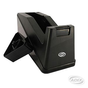 DISPENSADOR DE CINTA ADHESIVA ADIX GRANDE NEGRO