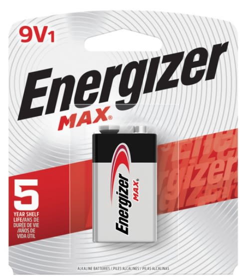 BATERIA ALCALINA ENERGIZER 9V
