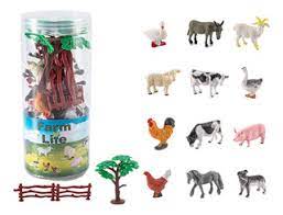 SET ANIMALES DE GRANJA 18 PIEZAS (AT-940)