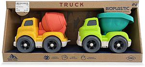 CAMION TOLVA Y CAMION MIXER BIOPLASTIC +18M (AT-560)