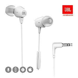 AUDIFONOS JBL C50HI C/MICROFONO BLANCOS