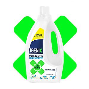 DETERGENTE DE ROPA LIQUIDO IGENIX 3 LITROS FRESCUIRA FLORAL