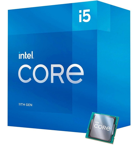 PROCESADOR INTEL i5-11400 Core 2.6GHz 12MB LGA1200 11th Gen