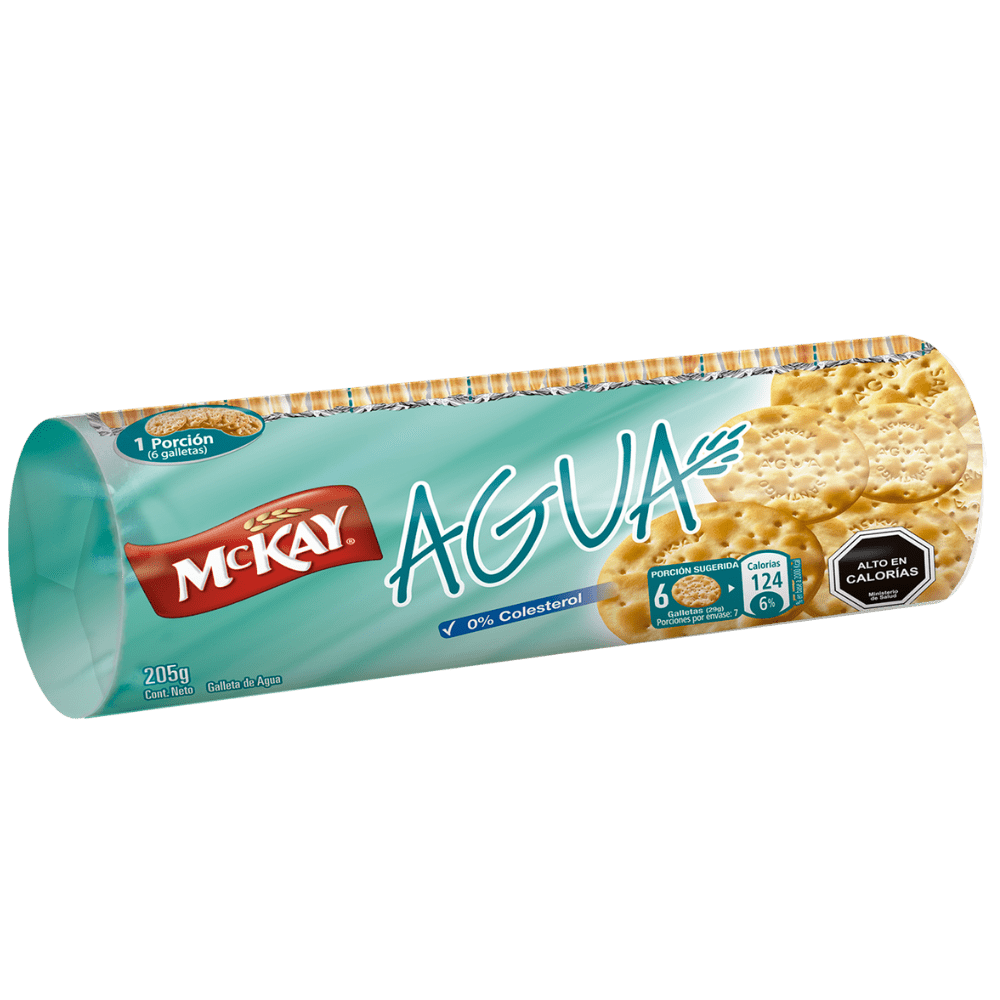 GALLETA MACKAY AGUA FAMILIAR 180GRS.