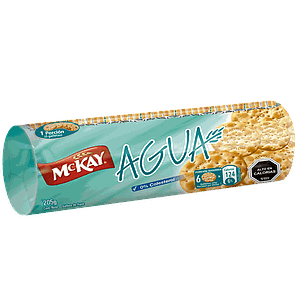 GALLETA MACKAY AGUA FAMILIAR 180GRS.