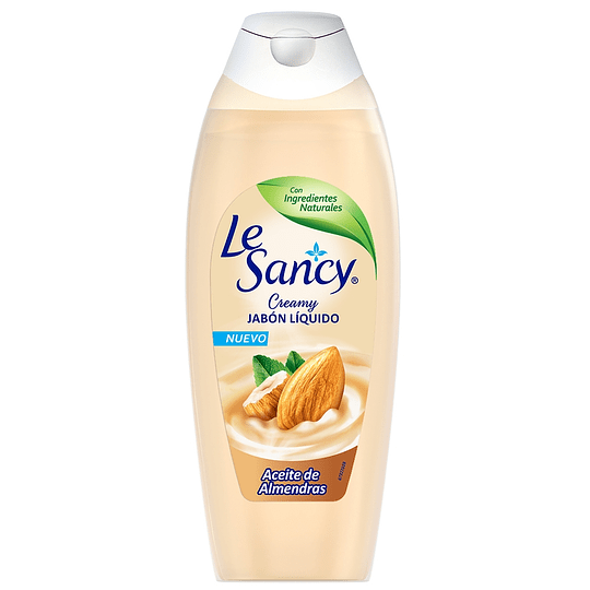 JABON LIQUIDO LE SANCY 750 ml. ACEITE DE ALMENDRAS