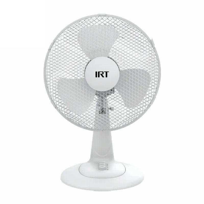 VENTILADOR 12" IRT DE MESA 40 WATTS BLANCO VENTM1201B