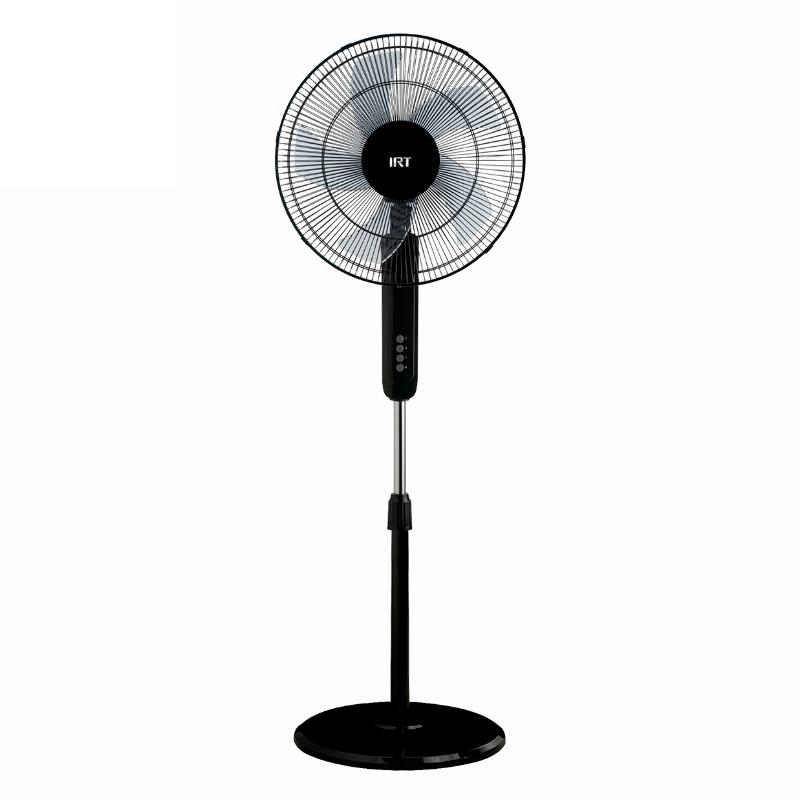 VENTILADOR 16" IRT DE PIE 50 WATTS NEGRO VENTP1602N