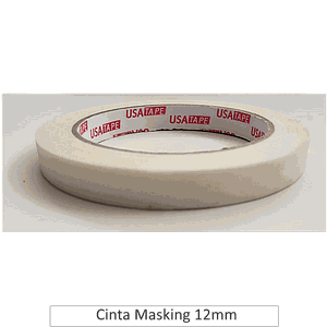 MASKING TAPE SELLOCINTA 12MM x 40 Mts (72 x Caja)