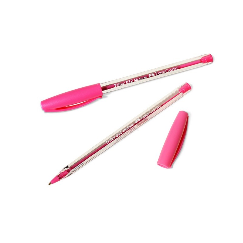 LAPIZ PASTA FABER 032 MEDIUM ROSADO