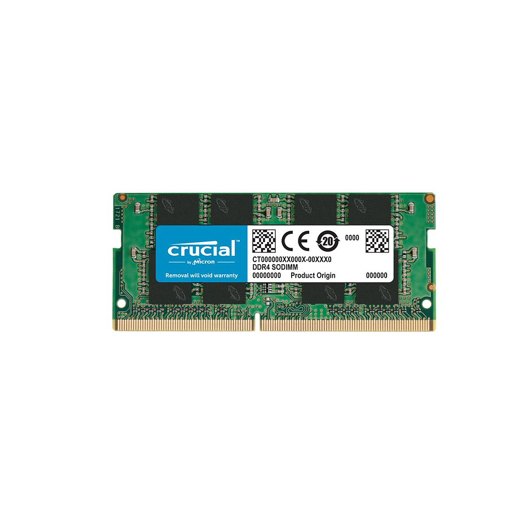 MEMORIA RAM CRUCIAL 16GB SODIMM DDR4 2666 1.2V