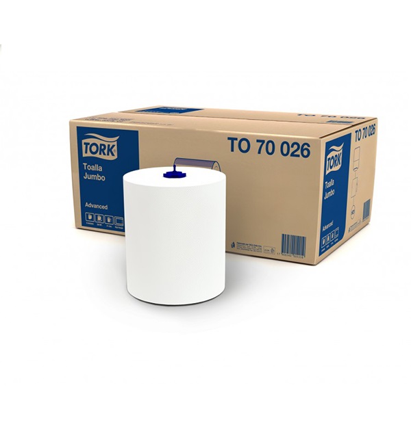 TOALLA TORK ADVANCED H21  6 X 250 MTS. TAPA AZUL