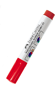PLUMON FABER PIZARRA JUMBO 123 ROJO