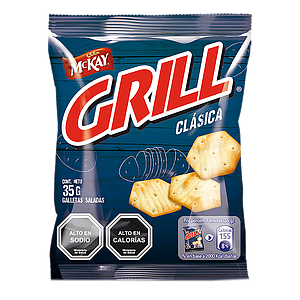 GALLETA MACKAY GRILL CLASICA 35 GRS.