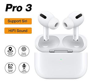 AUDIFONOS BLUETOOTH 5.0 TECMASTER HI-FI AIRPRO C/MIC BLANCOS