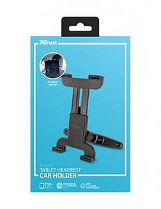 SOPORTE PARA TABLET TRUST THANO RESPALDO ASIENTO NEGRO