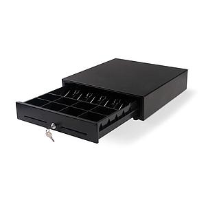 GAVETA DE DINERO CUSTOM CD30 RJ12 NEGRO