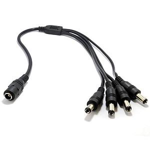 SPLITTER DE PODER 4 CANALES CAMARAS DCJAP 