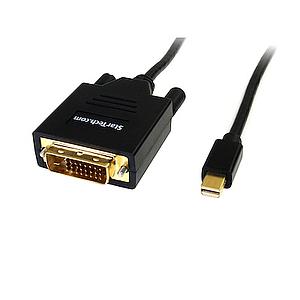 ADAPTADOR STARTECH MINI DISPLAYPORT A DVI MDP2DVIMM3B