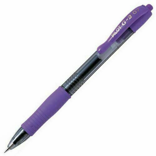 LAPIZ TINTA PILOT G-2 0.7 VIOLETA ( DESC. )