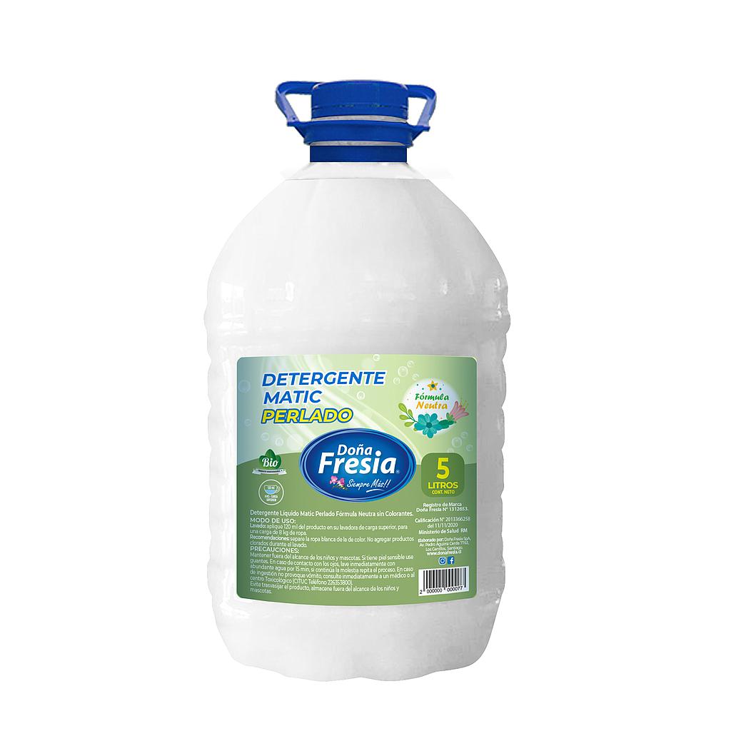 DETERGENTE DOÑA FRESIA PERLADO BLANCO 5 LITROS