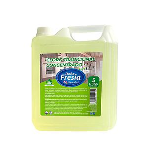 CLORO DOÑA FRESIA TRADICIONAL LIMON  5 LITROS ( LIC.W )