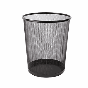 PAPELERO ISOFIT METALICO REJILLA  34 x 24 Cms