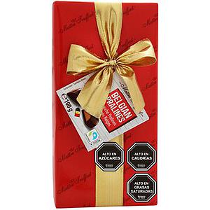 BOMBONES MAITRE TRUFFOUT ROJO SURTIDOS 100 GRS.