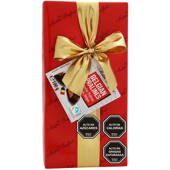 BOMBONES MAITRE TRUFFOUT ROJO SURTIDOS 100 GRS.
