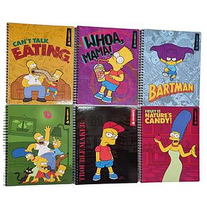 CUADERNO RHEIN UNIV. 7mm 100 Hjs THE SIMPSONS TWEEN 