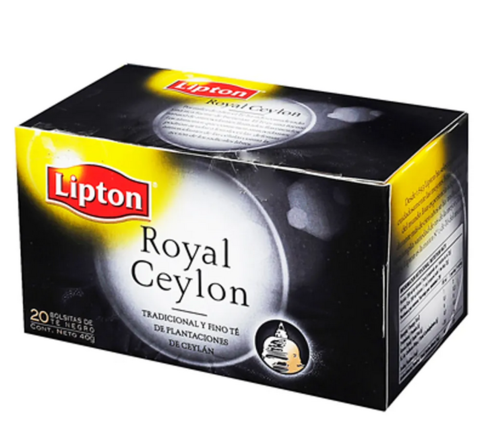 TE LIPTON ETIQUETA NEGRA 20 BOLSITAS