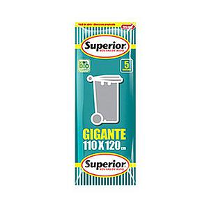 BOLSA BASURA SUPERIOR 110 x 120 (5 unidades)