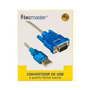 CABLE TECMASTER USB 2.0 A SERIAL MACHO
