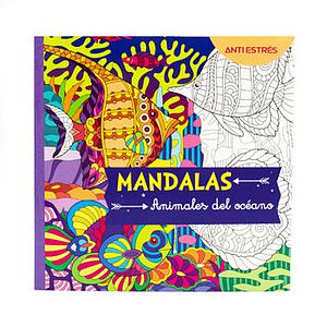 LIBRO MANDALAS ANIMALES DEL OCEANO  JM IMPORT LTBRIJBA020
