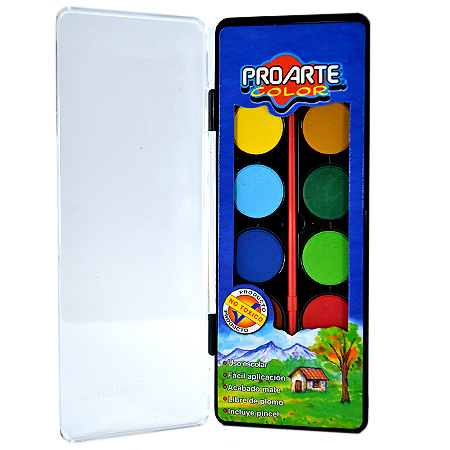 ACUARELA PROARTE 12 COLORES