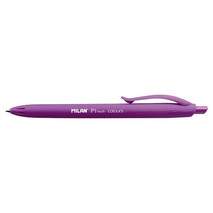BOLIGRAFO MILAN P1 TOUCH 1MM MORADO