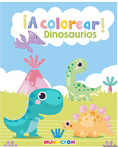 LIBRO A COLOREAR DINOSAURIO MUNDICROM